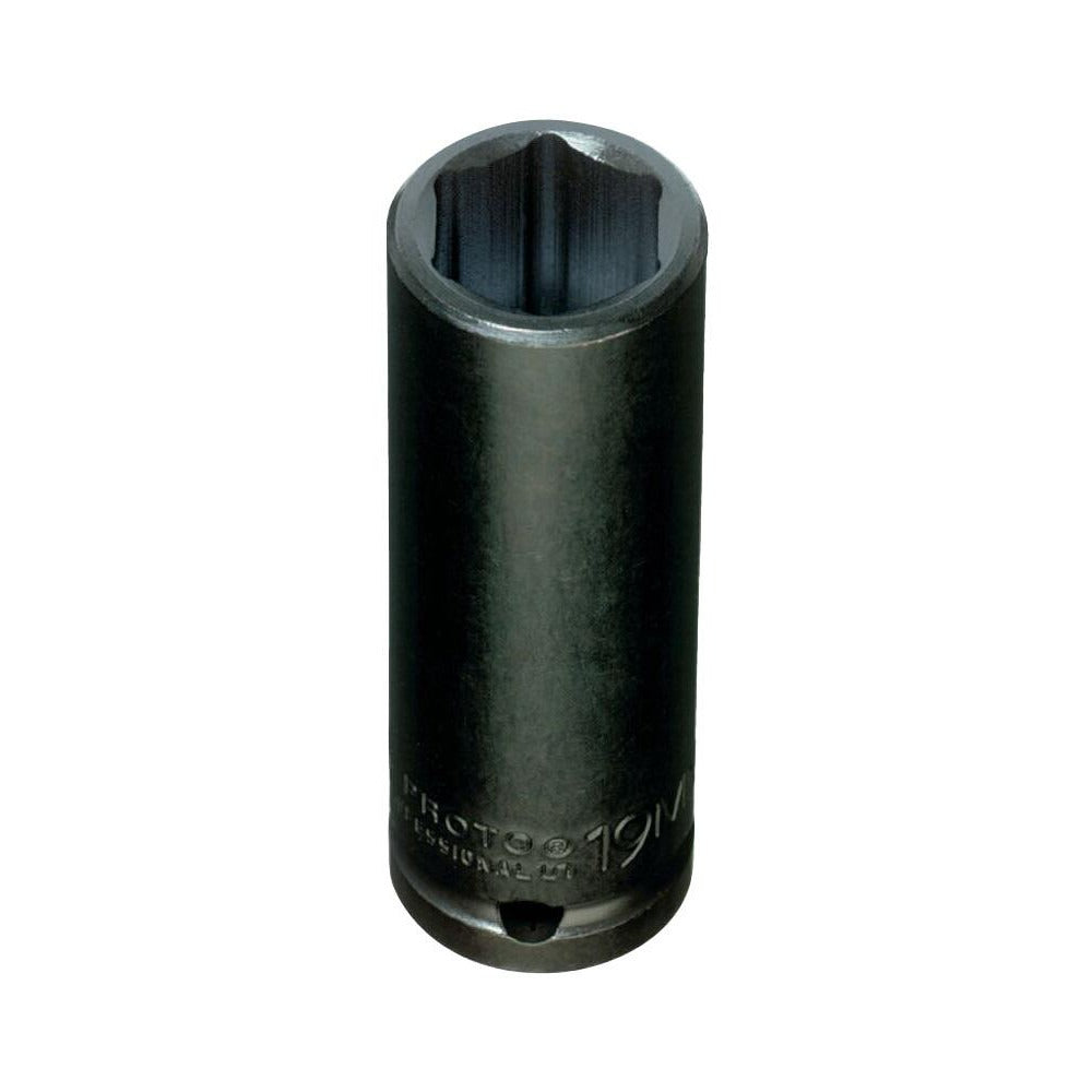 PROTO Proto J7319M Impact Socket 1/2 in Drive 19mm 6-point