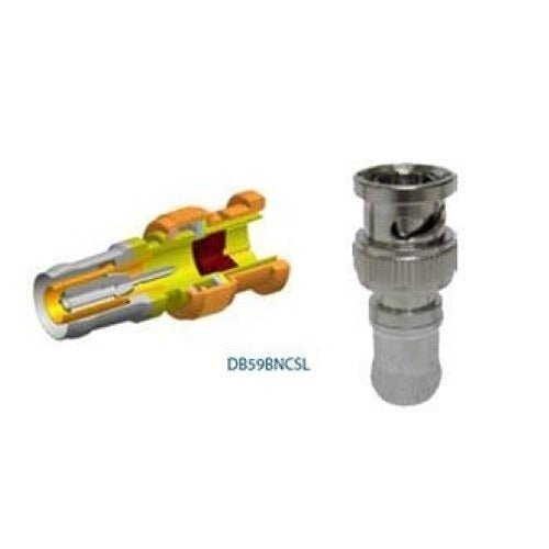 BELDEN Belden Inc. DB59BNCSL-25 RG59 Bnc Connector 25 Pack