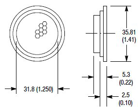 Rockwell Automation 92-47 Allen-Bradley Reflectors for Photoelectric Sensor