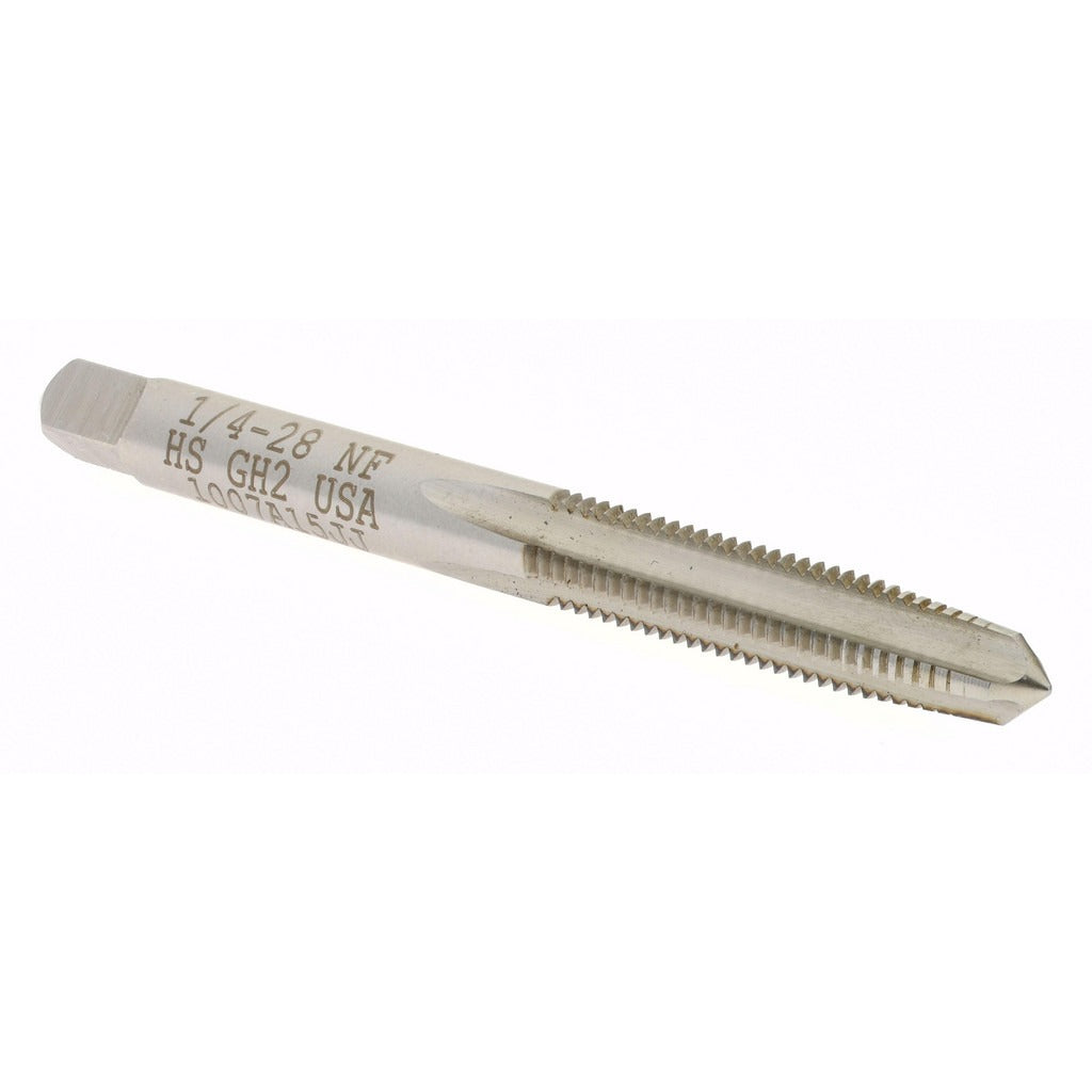 HERTEL Hertel K008346AS Straight Flute Tap 1/4-28 Unf Hss