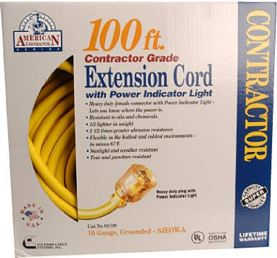 SOUTHWIRE Southwire/coleman Cable 1789SW0002 Extension Cord 10/3