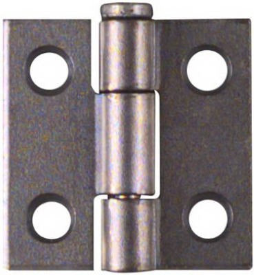 NATIONAL HARDWARE National Mfg N141-606 Light Narrow Hinge 1x1 in Zinc 2 Pack