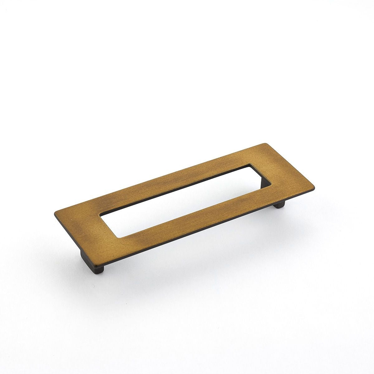 SCHAUB Schaub 445-BRBZ Rectangular Cabinet Pull 128mm Burnished Bronze