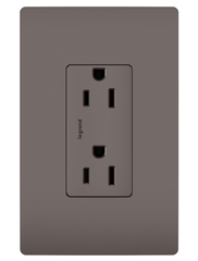 Pass & Seymour 885-TR Decorator Tamper-Resistant Receptacle 15A 125V Brown