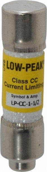 EATON Cooper Bussmann LP-CC-1-1/2 Time Delay Fuse 1.5A Cc