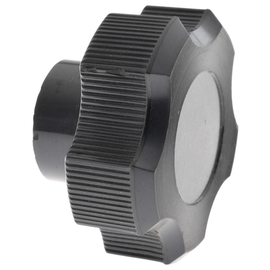 GIBRALTAR Gibraltar G10-2890-B Knurled Fluted Knob 2.5 in Plastic