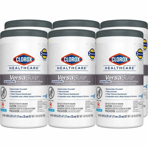 CLOROX Clorox Company CLO31757CT Versasure Disinfectant Wipes 6CT