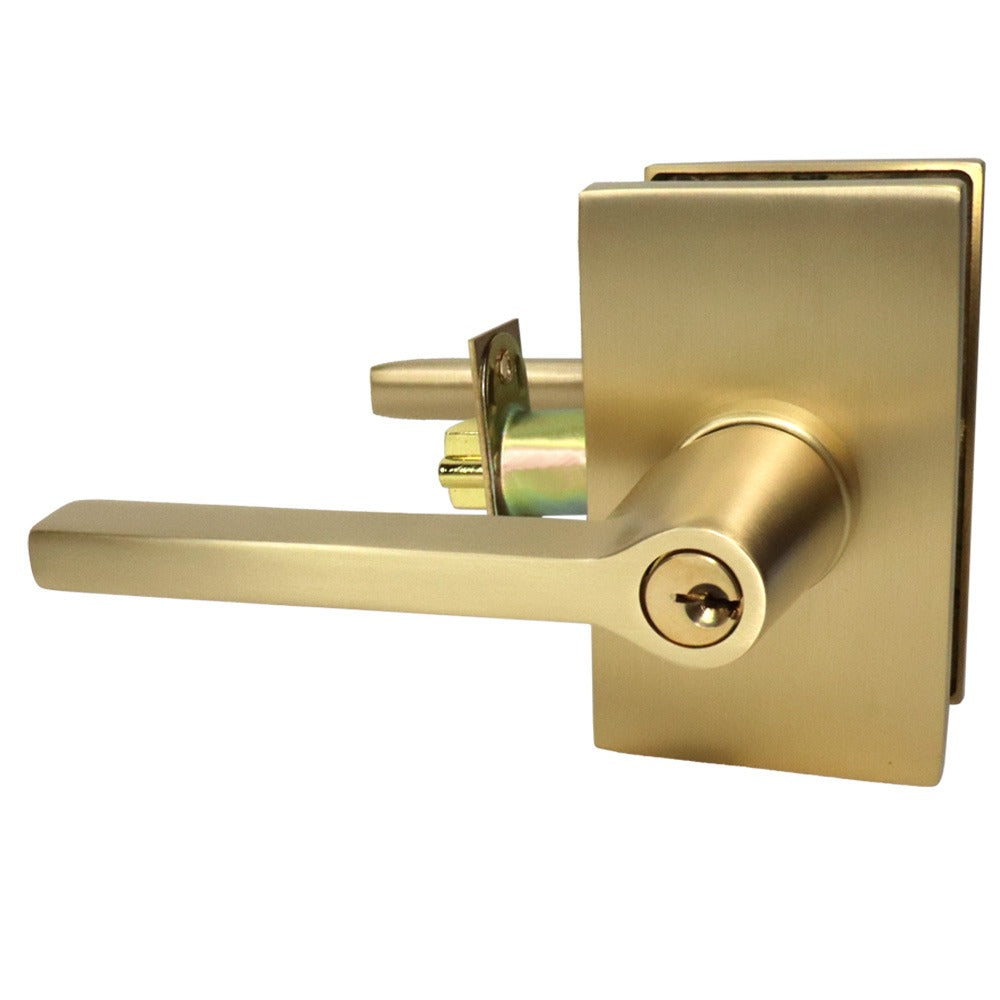 EMTEK Emtek 5123HLOUS4LH Helios Lever Keyed Entry Left Hand
