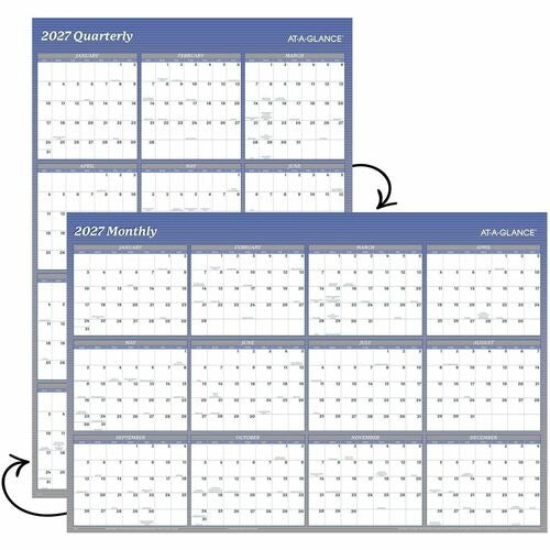 AT-A-GLANCE At-a-glance AAGA1152 Erasable Wall Calendar 48x32