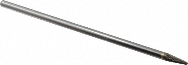 SGS PRO Sgs Pro 16753 Abrasive Bur Taper Ball Nose Cone 1/4 in