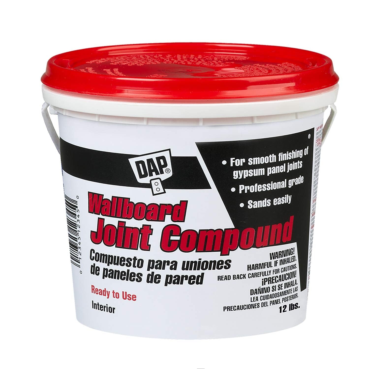 DAP Dap 10102 Plastic Wallboard Joint Compound 12-Pound