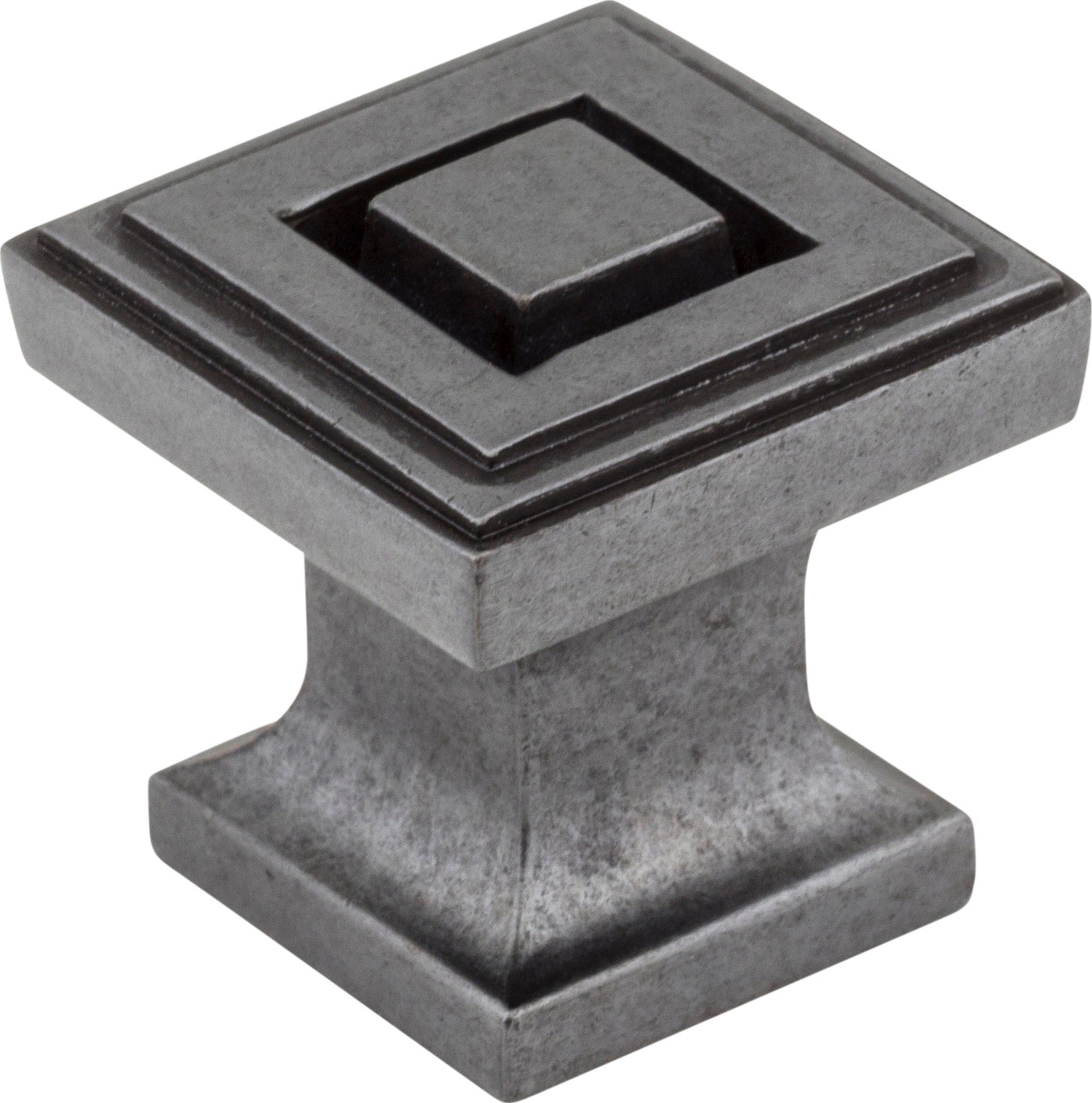 JEFFREY ALEXANDER Jeffrey Alexander 585DACM Square Cabinet Knob Gun Metal