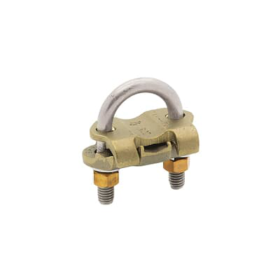 ABB GUV5825 Blackburn U Bolt Ground Clamp Copper 5/8 to 3/4 Inch