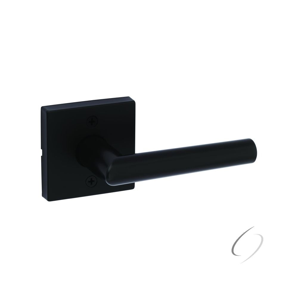 KWIKSET Kwikset 788MILSQT-514 Milan Lever Half Dummy Lock Matte Black