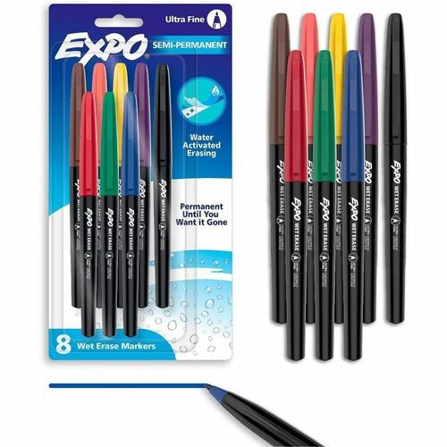 SHARPIE Newell Brands SAN2134345B Wet-erase Markers 8 Count
