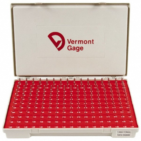 VERMONT GAGE Vermont Gage 102100200 Class Zz Plug Gage Set 185 Pc