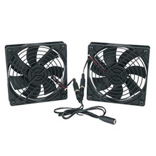MIDDLE ATLANTIC Middle Atlantic T5-DCFANKIT-1 Dc Fan Kit 2-fan 80mm 50 Cfm