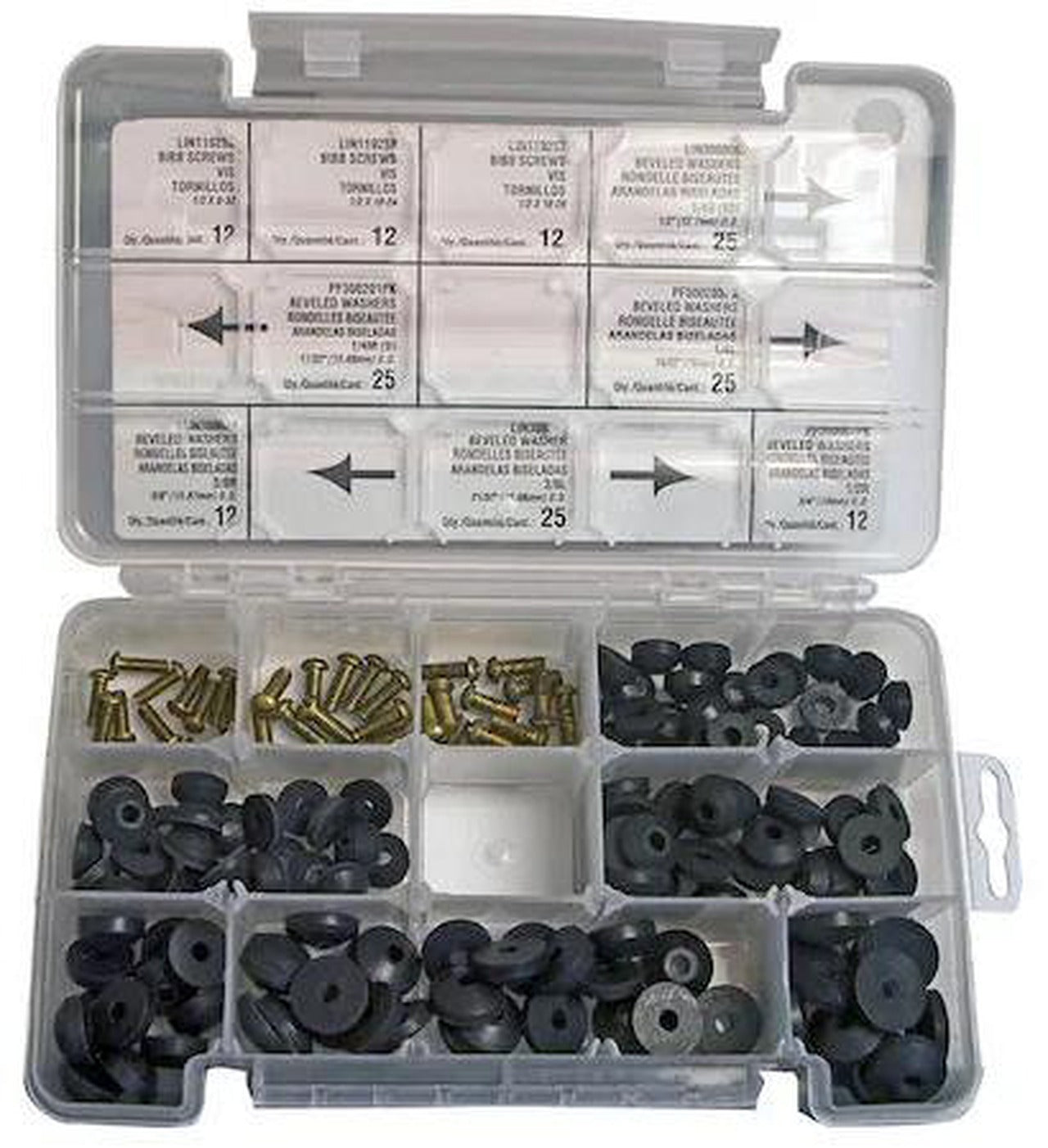 JONES STEPHENS Jones Stephens J40155 Rubber Bibb Washer (160-Piece Assortment) JJ40155