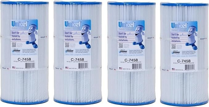 UNICEL Unicel C-7458-4 Filter Cartridge Set 56 Sq Ft (4 Pack) Replacement CX480XRE