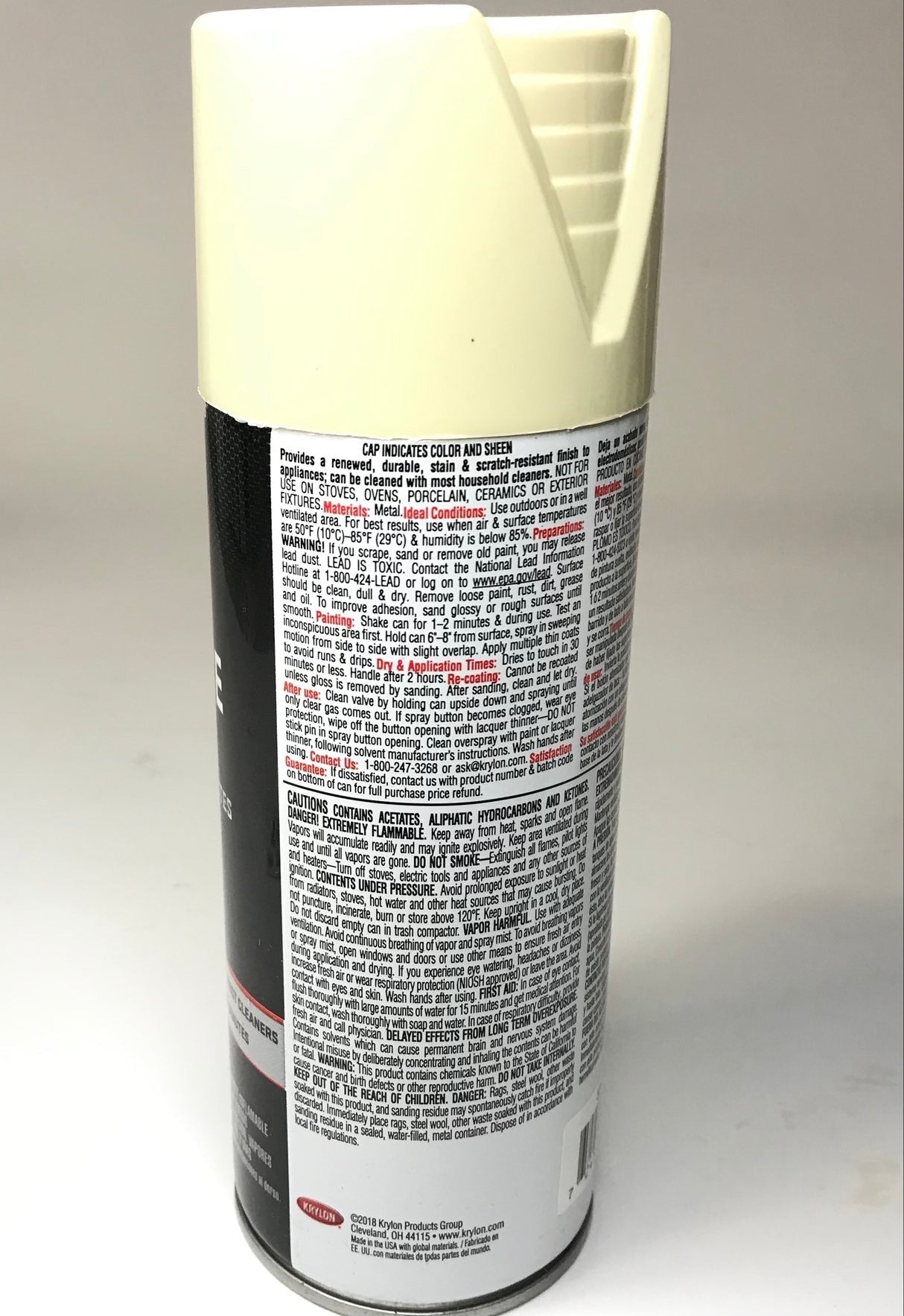 KRYLON Krylon 3207 Appliance Epoxy 12 oz Aerosol