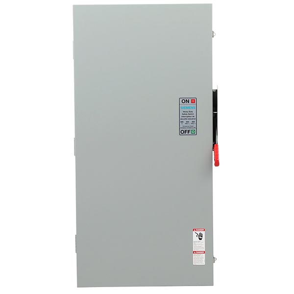 Siemens HF366RA Safety Switch 600 Amp 3-Pole