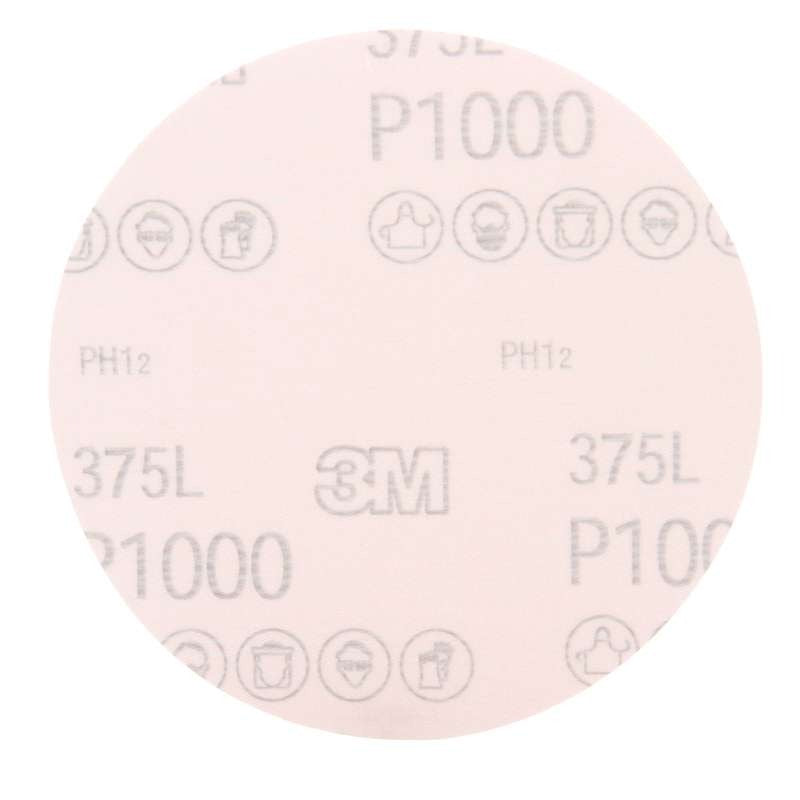3M 3M 7000045400 Hookit 375L Disc Coated 5 Inch Dia P1000 250/Case