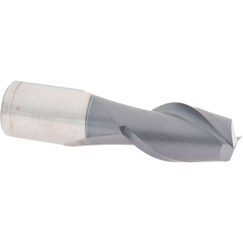 ACCUPRO Accupro 12176839 Corner Radius End Mill 1in 2 Flute Altin