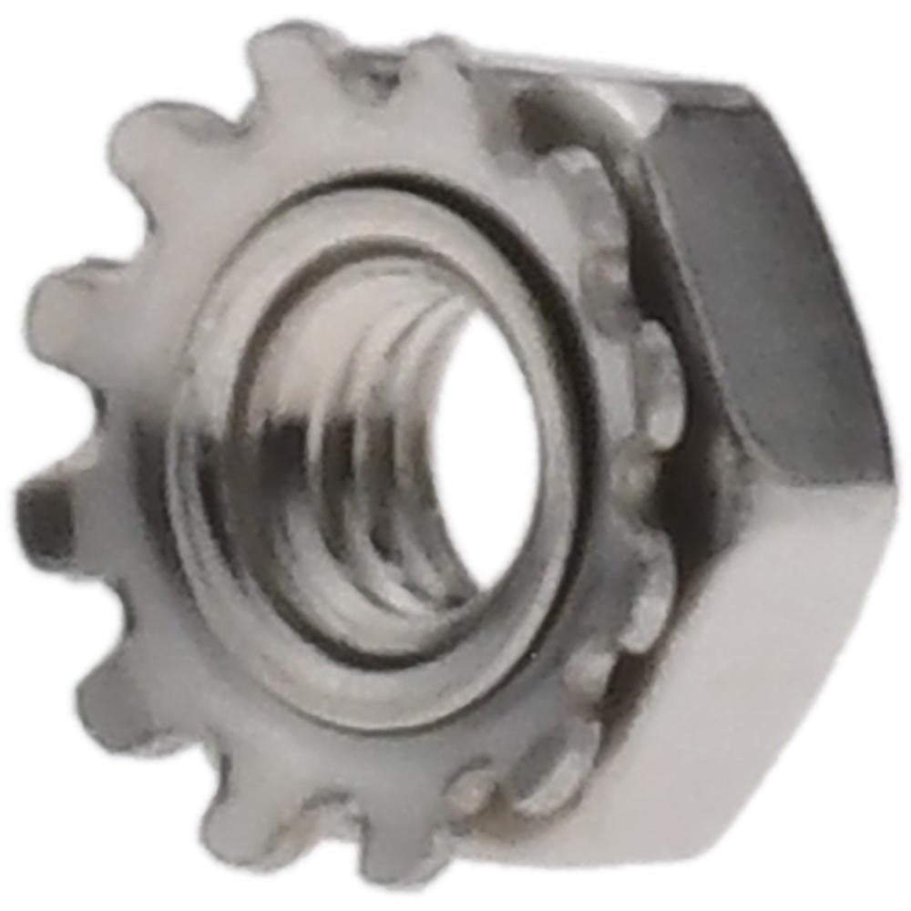 VALUE COLLECTION Value Collection 1-KN-8C K-lock Hex Nut 8-32 Stainless 18-8