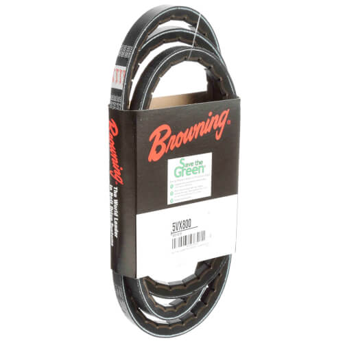 Browning 5VX800 Gripnotch V-Belts Power Transmission Belt Pack of 1