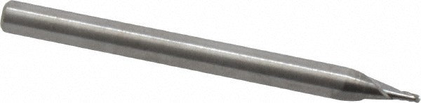 ROBBJACK Robbjack SS-2-037 Square End Mill 0.037 in 2 Flute Carbide