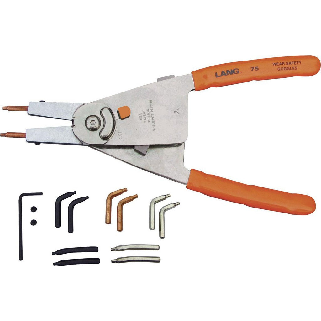 LANG Lang 75 Internal External Snap Ring Plier Standard Jaw