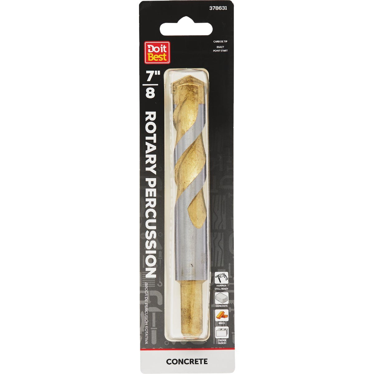 BSC PREFERRED Bsc Preferred QJDIB-MB-027 Masonry Drill Bit 7/8 Inch