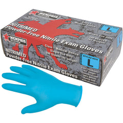 MCR Safety 6010XL NitriMed Disposable Gloves - X-Large Size, Nitrile, Textured Surface, Powder-Free