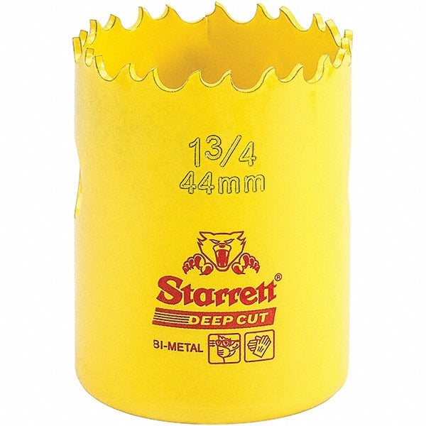 STARRETT Starrett 00434 Hole Saw 1-3/4 in Hss Variable Pitch