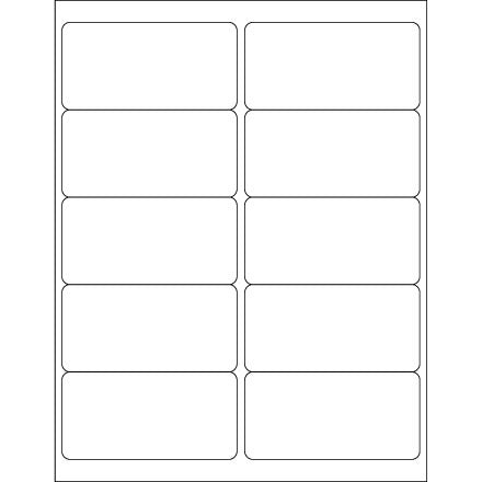 BSC PREFERRED Bsc Preferred LL265 Temporary Labels 1000 Per Case