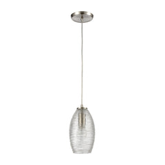 ELK Group International 60200/1 Frazzle Mini Pendant Light Fixture 60 Watt