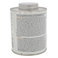 Hercules 60315 Solvent Cement Medium Orange 1PT Fast Set