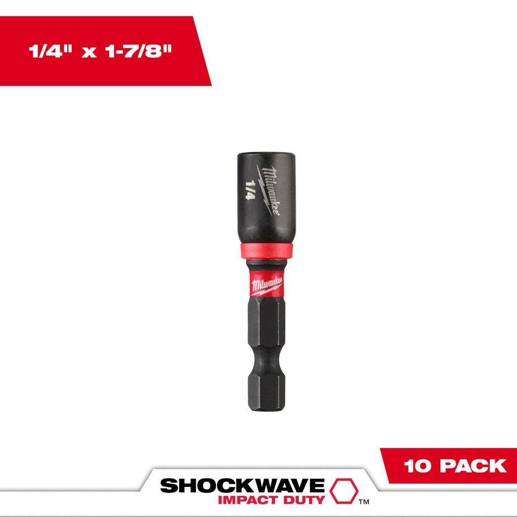 MILWAUKEE Milwaukee Tool 49-66-0502 Impact Nut Driver Bit Set 10pc