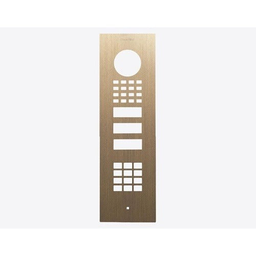 DOORBIRD Doorbird 423899759 Intercom Faceplate Burnished Brass