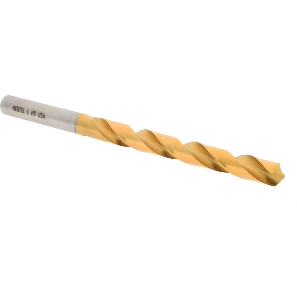 HERTEL Hertel 84578632 Jobber Drill Bit Letter L Hss Tin
