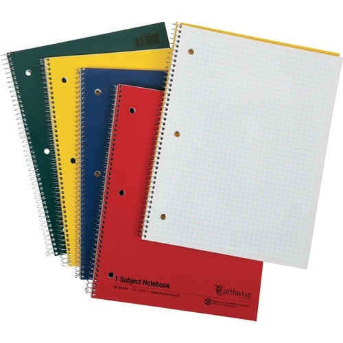 TOPS Tops TOP25451 Wirebound Notebook Quad Ruled 8.5x11