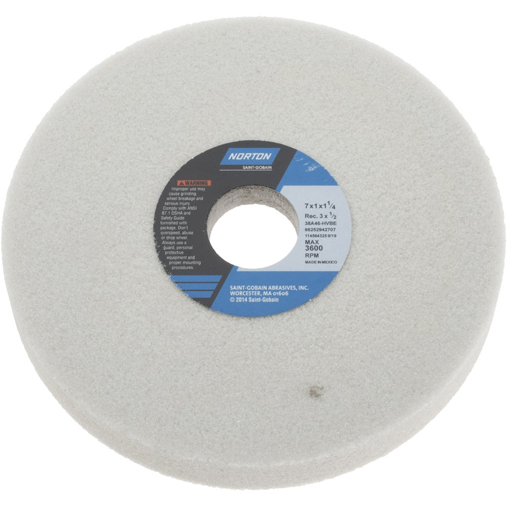 NORTON Norton 66252942707 Surface Grinding Wheel 46 Grit 7 in