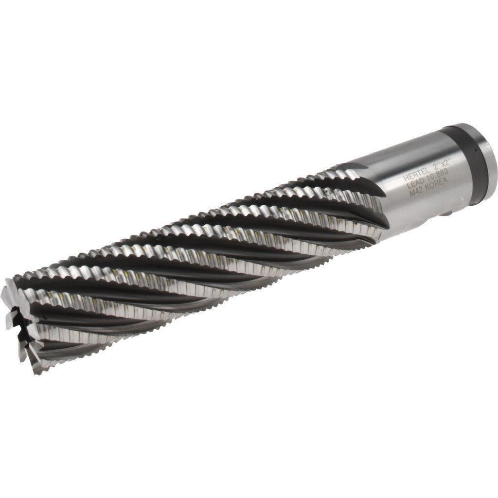 HERTEL Hertel 91192054 Roughing End Mill 2in 8 Flute Cobalt M42