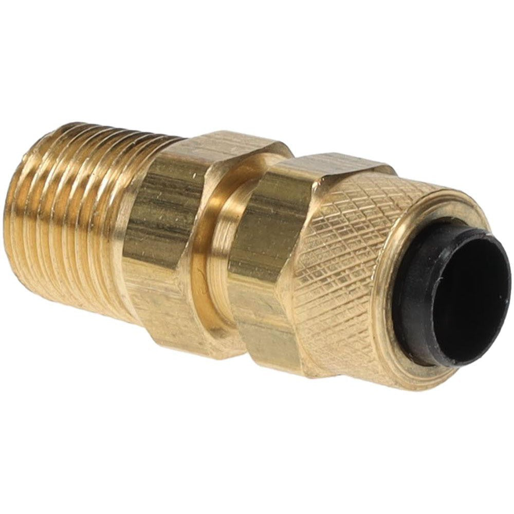 PARKER Parker 68P-4-2 Compression Tube Connector 1/4 Od Brass