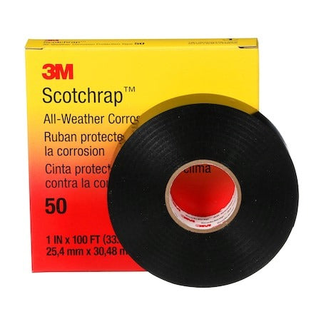 3M 3M 7000057501 Scotchrap Vinyl Corrosion Protection Tape 1 in x 100 ft (1 roll/carton, 10 rolls/case) 50UP-1X100FT
