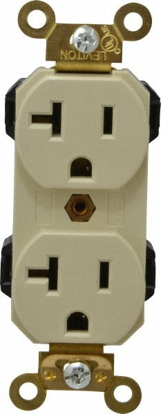 LEVITON Leviton M5362-I Duplex Receptacle Nema 5-20R 20A 125V