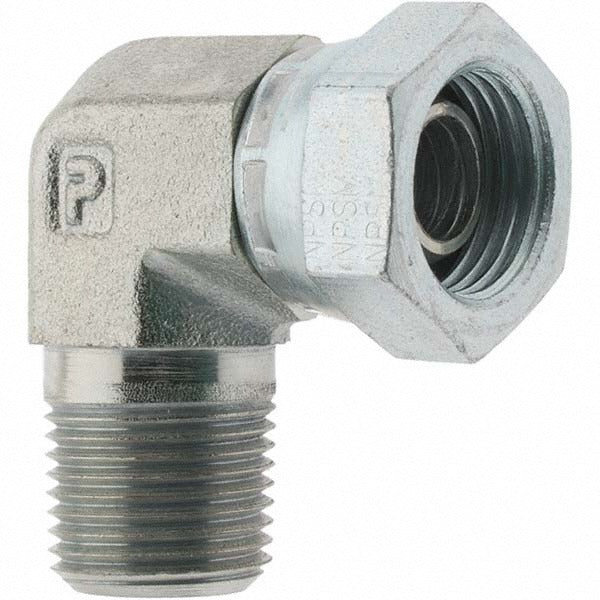 PARKER Parker KP61680 Hydraulic Swivel Fitting 6000 Psi 90 Deg