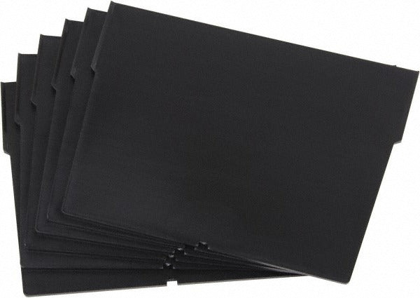 QUANTUM STORAGE SYSTEMS Quantum Storage DSB202/204/206 Bin Divider Black 50-pack