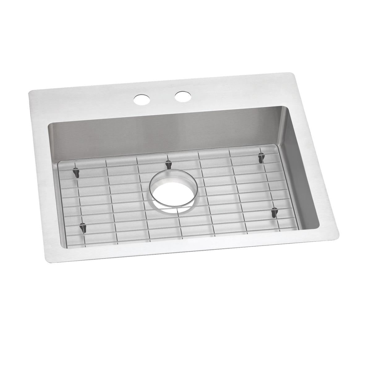 BSC PREFERRED Bsc Preferred ECTSRAD25226TBG2 Single Bowl Kitchen Sink