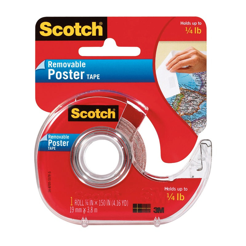 3M 3M MMM109 Scotch removable poster tape (0.75 in x 150 in)